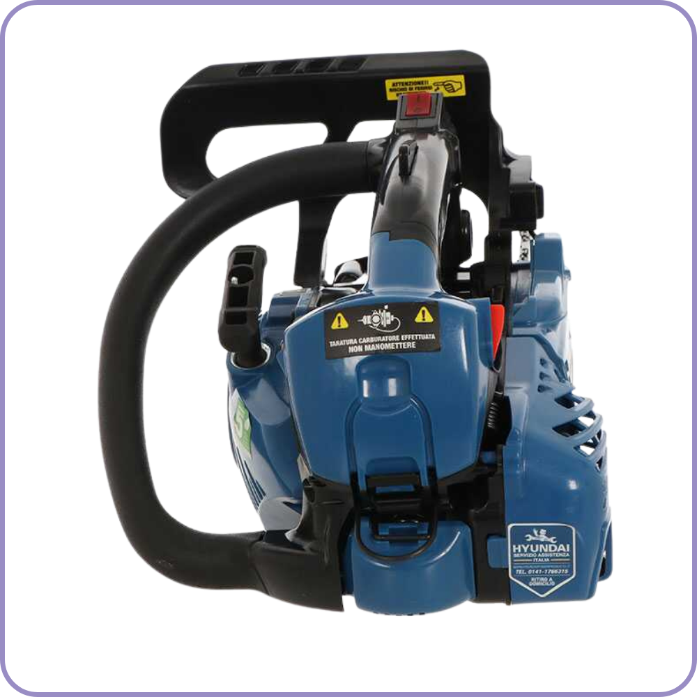 Motosega da Potatura Hyundai TCS2510 – Barra Carving 25 cm, Superleggera 2,5 kg