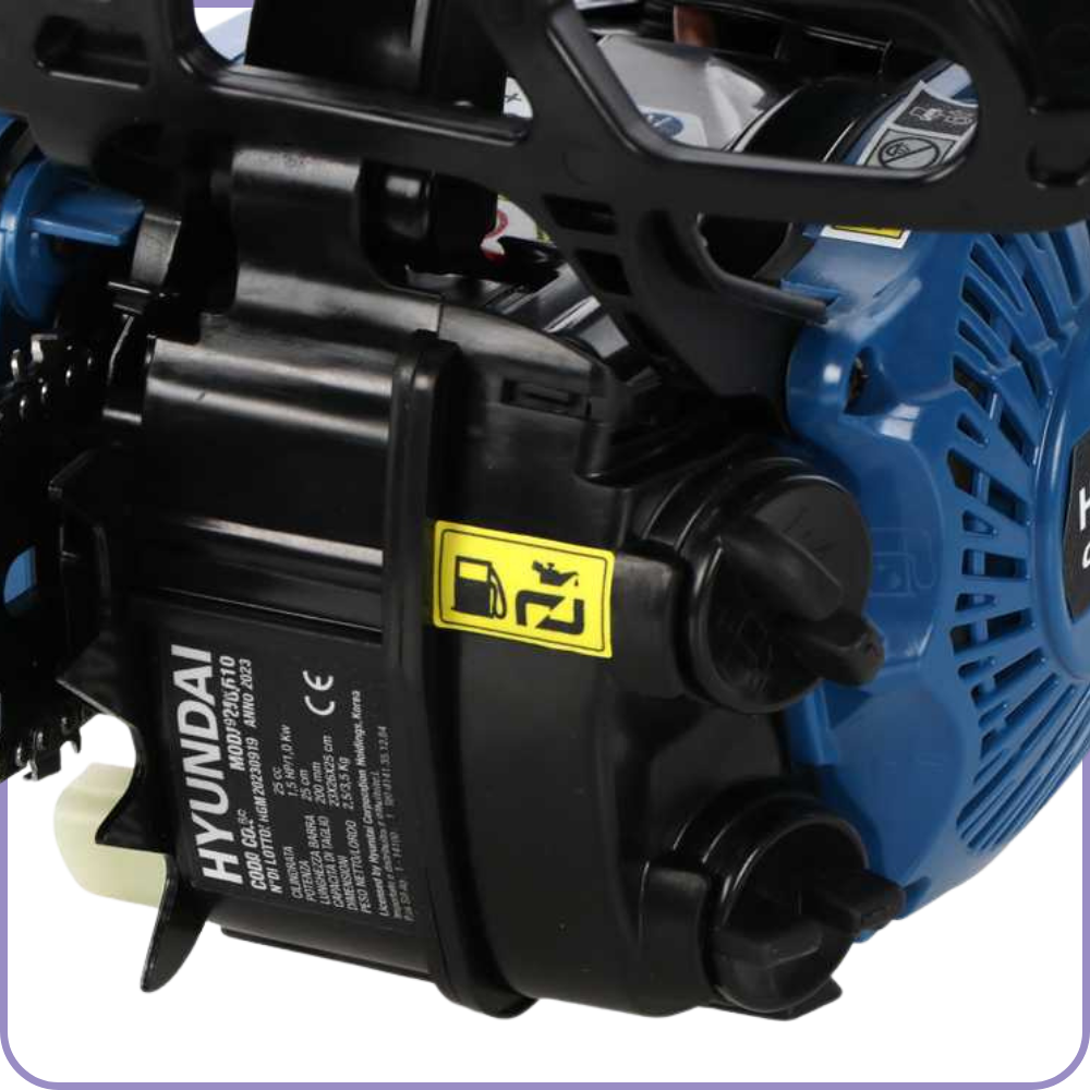 Motosega da Potatura Hyundai TCS2510 – Barra Carving 25 cm, Superleggera 2,5 kg