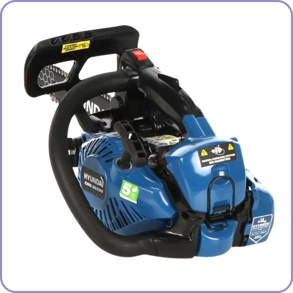 Motosega da Potatura Hyundai TCS2510 – Barra Carving 25 cm, Superleggera 2,5 kg