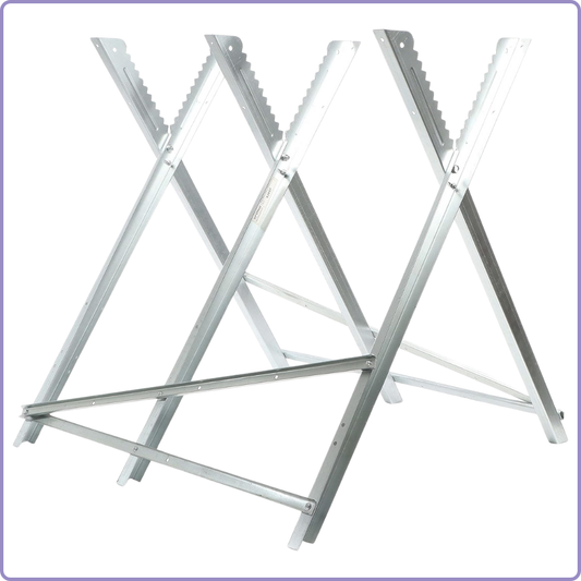 Cavalletto Taglialegna Richiudibile – In Ferro Zincato, Portata 150 kg