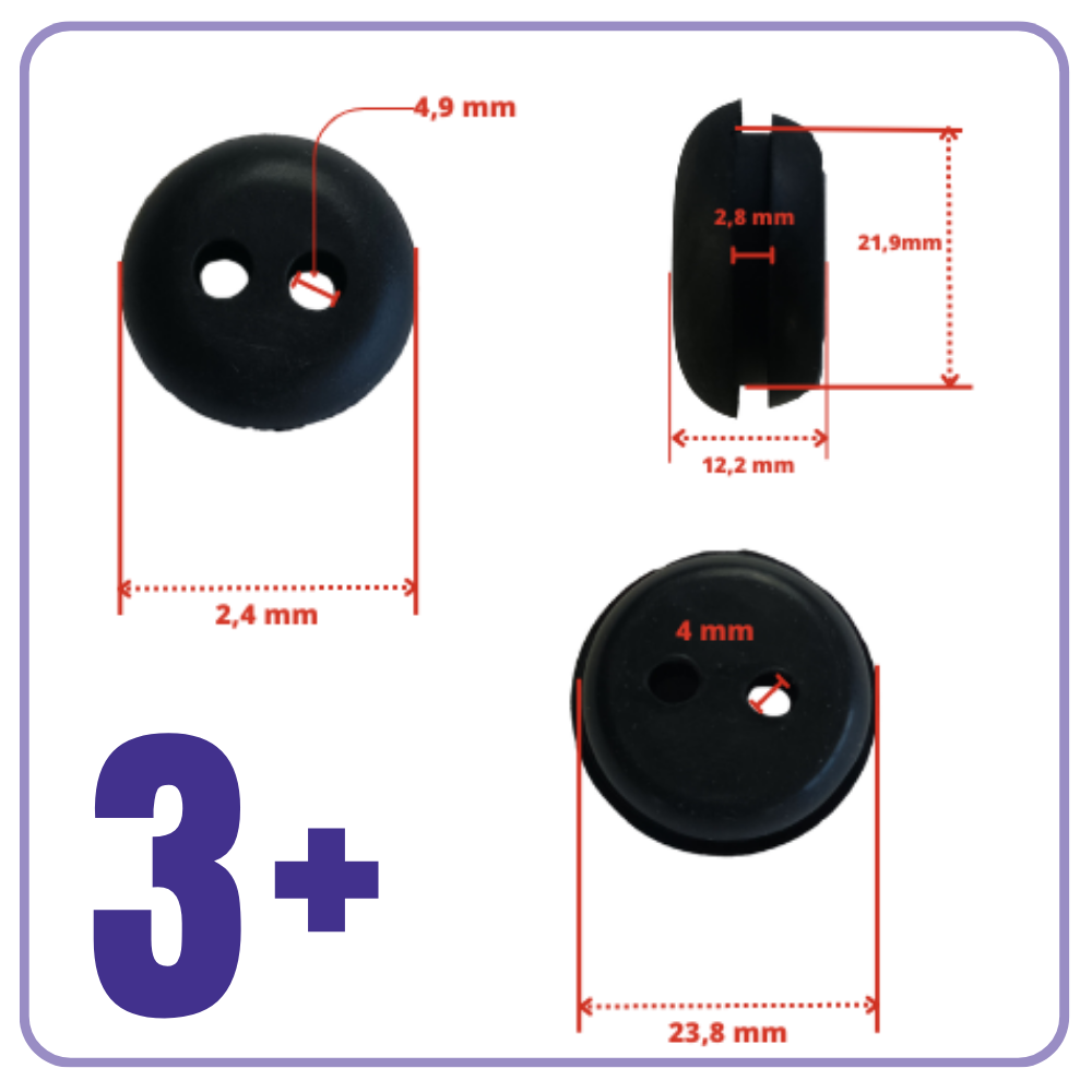 Kit Membrane Walbro WYL WYK con Filtro Benzina Tubi e Gommini Serbatoio per Decespugliatore e Motosega