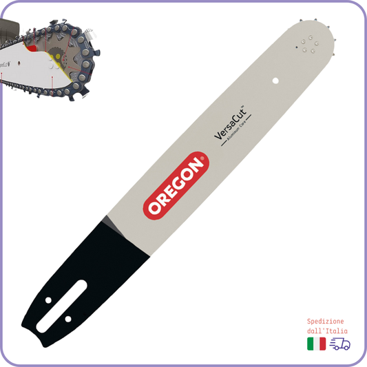 Barra Oregon per Motosega “VXL” – Taglio Standard, Puntale a Raggio Grande