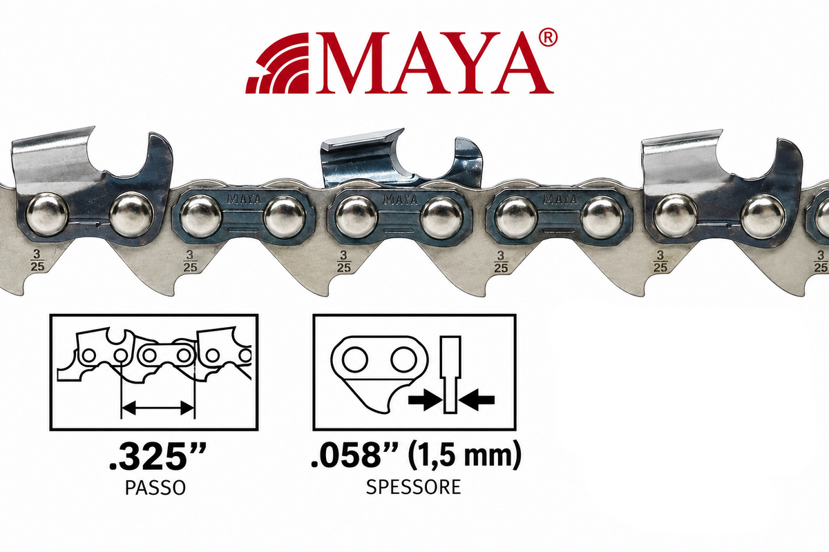 CATENA PER MOTOSEGA 'MAYA' 3,25 sp.1,5 - 78 maglie