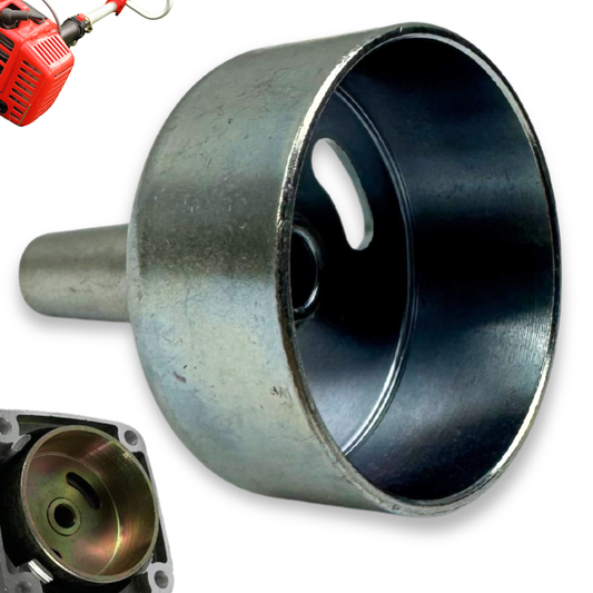 Campana Frizione 9 Denti per Decespugliatore 25cc–35cc | Innesto asta 9 denti | Ø int. 54 / Ø est. 58
