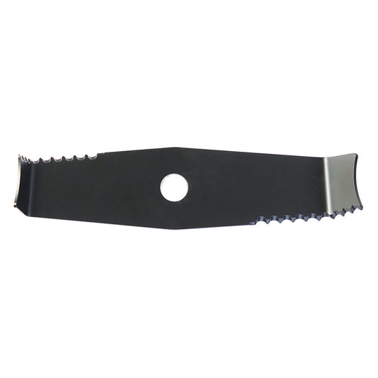 Lama Seghettata 2 Denti per Decespugliatore 300 mm Foro 25,4 Acciaio