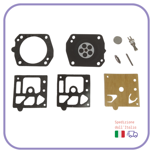 KIT MEMBRANE guarnizione per carburatore K10 HD walbro MOTOSEGA Husqvarna Stihl