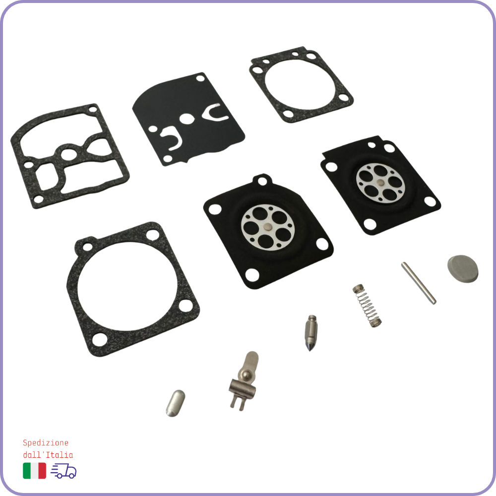 Kit de membrana de carburador Zama C1Q para motosierra Husqvarna 50 51 55