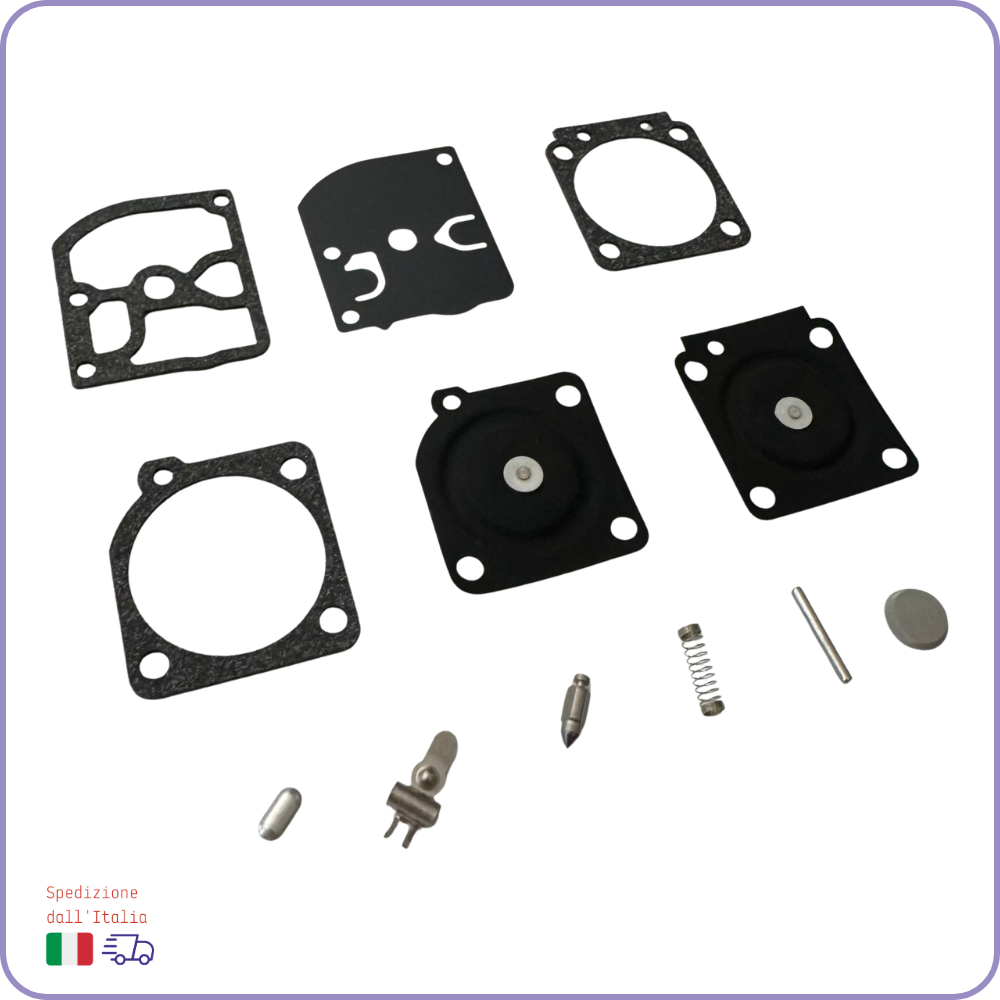 Kit de membrana de carburador Zama C1Q para motosierra Husqvarna 50 51 55