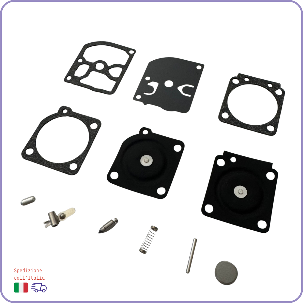 Kit de membrana de carburador Zama C1Q para motosierra Husqvarna 50 51 55