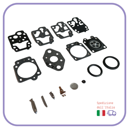 Kit de membrana de carburador Walbro para desbrozadora Honda GX22 GX25 GX31