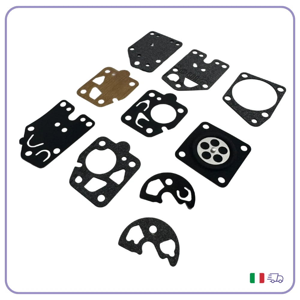 kit RIPARAZIONI MEMBRANE carburatore TK per Kawasaki Homelite Shindaiwa