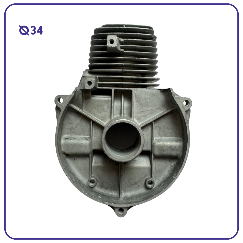 Kit cilindro e Pistone diametro 34 mm per Oleo Mac Sparta e Efco stark