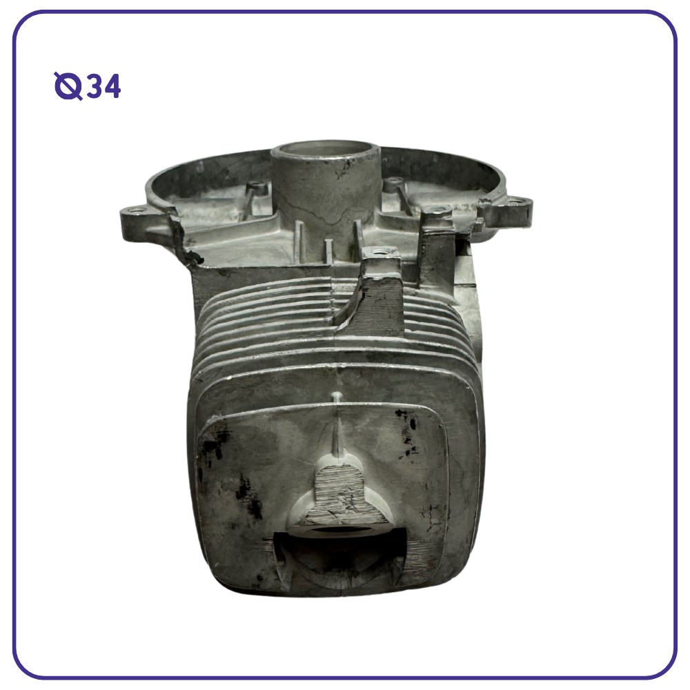 Kit cilindro e Pistone diametro 34 mm per Oleo Mac Sparta e Efco stark