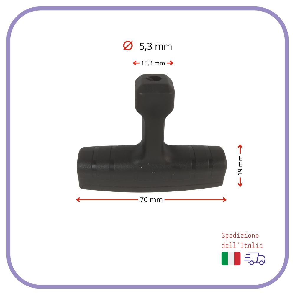 Ricambi MANIGLIA AVVIAMENTO A STRAPPO MOTOSEGA Husqvarna 55 61 340 345 346 XP