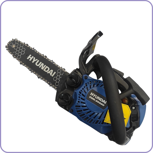Motosega da Potatura Superleggera Hyundai '35520' – 25cc, Barra 25 cm, Solo 2,5 kg