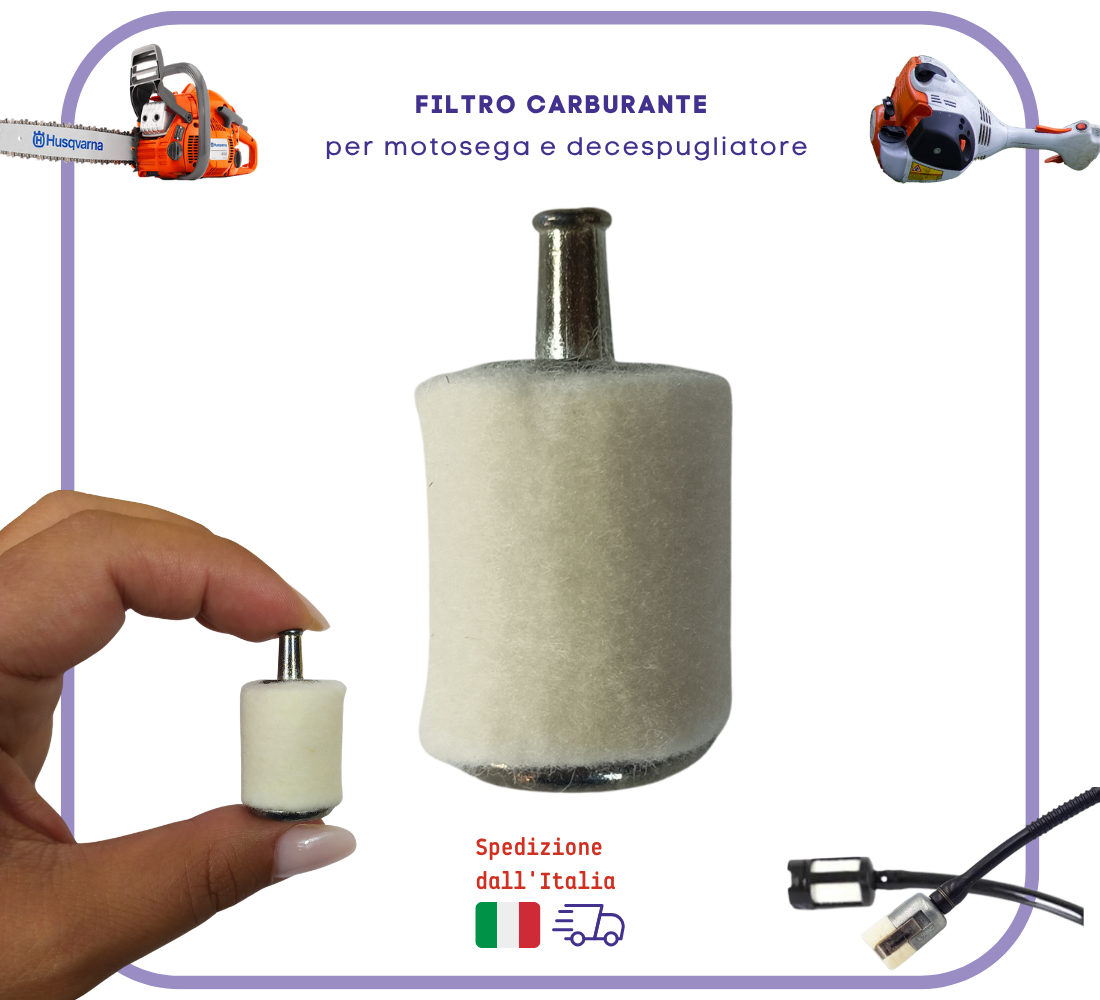 Kit Membrane Carburatore Kawasaki TD24 TD25 TD33 TD40 TD48 TG20 TG24 TG25 TG33 TG48 con Filtro Benzina