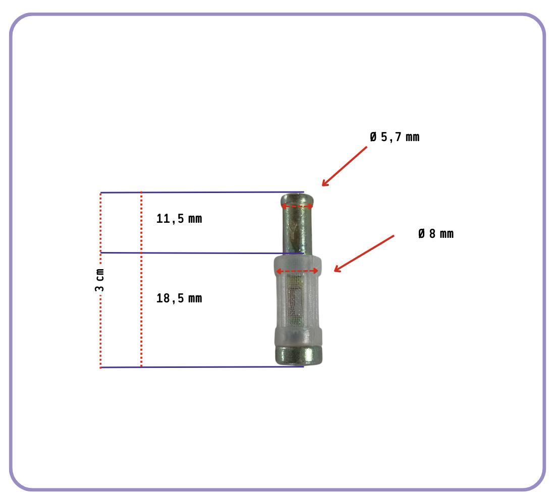 Ricambio filtri FILTRO serbatoio pompa OLIO per motosega oleo mac STIHL e Alpina