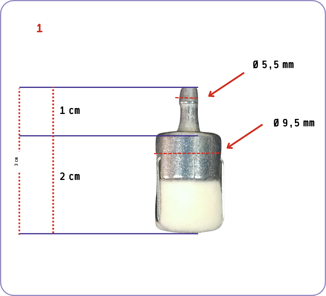 Kit de membrana de carburador Walbro para desbrozadora Honda GX22 GX25 GX31