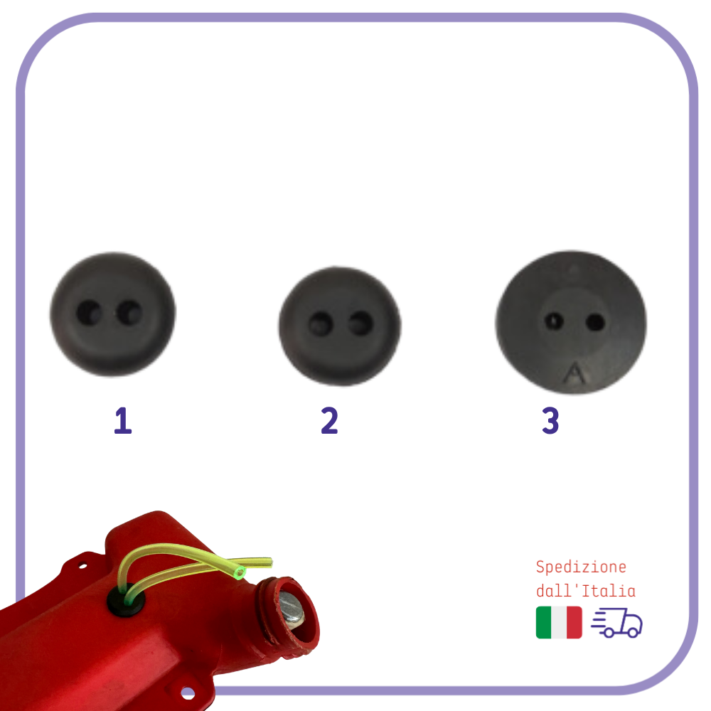 Kit Membrane Walbro WYL WYK con Filtro Benzina Tubi e Gommini Serbatoio per Decespugliatore e Motosega