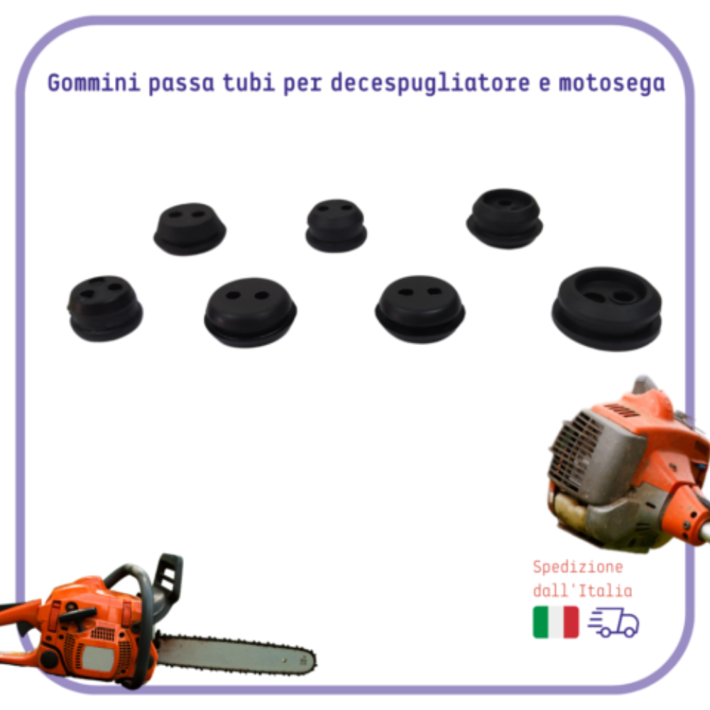 Gommino Passatubi Serbatoio benzina per Motosega Decespugliatore