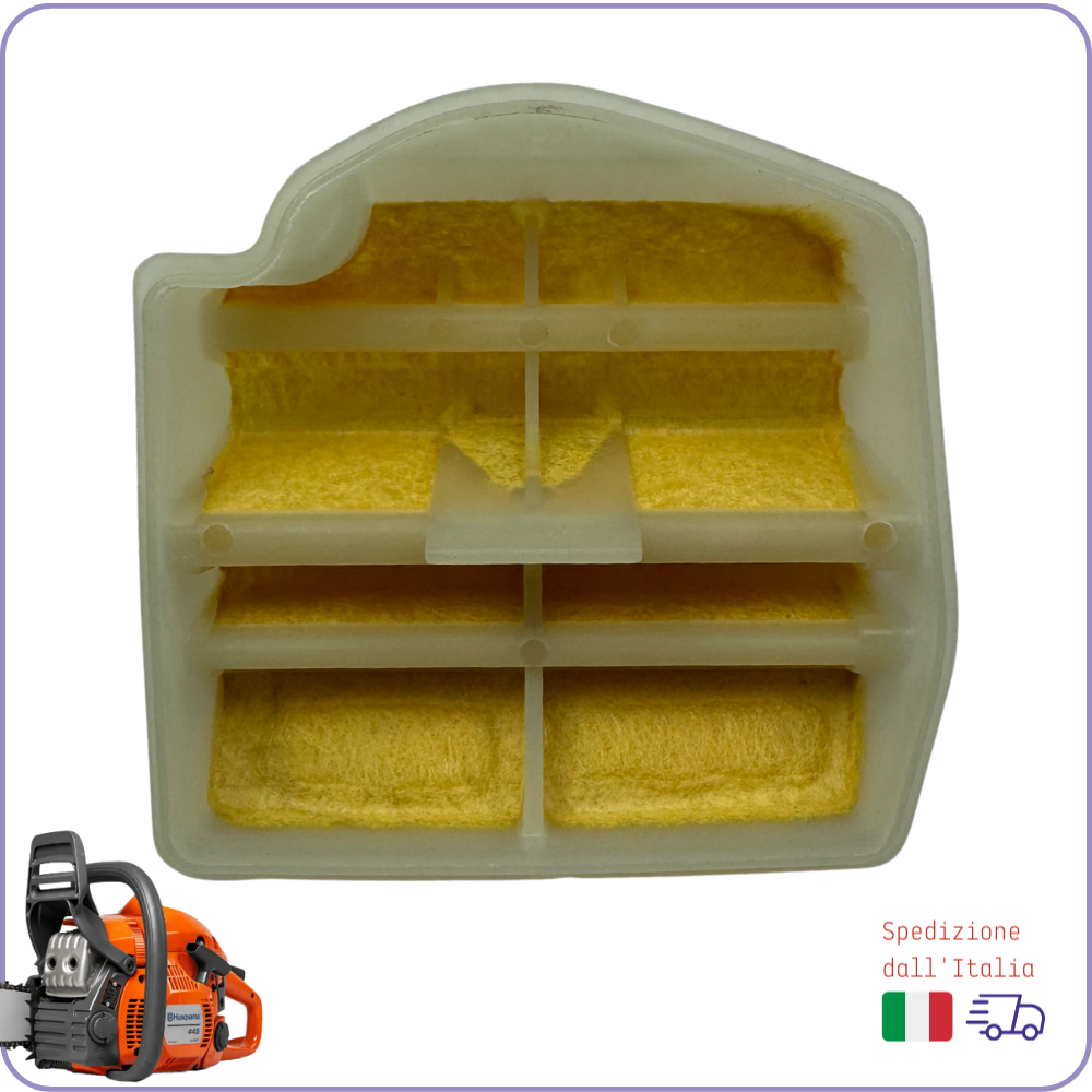 sostituzione cambio FILTRO ARIA per HUSQVARNA HU 445 445E 450 ricambi