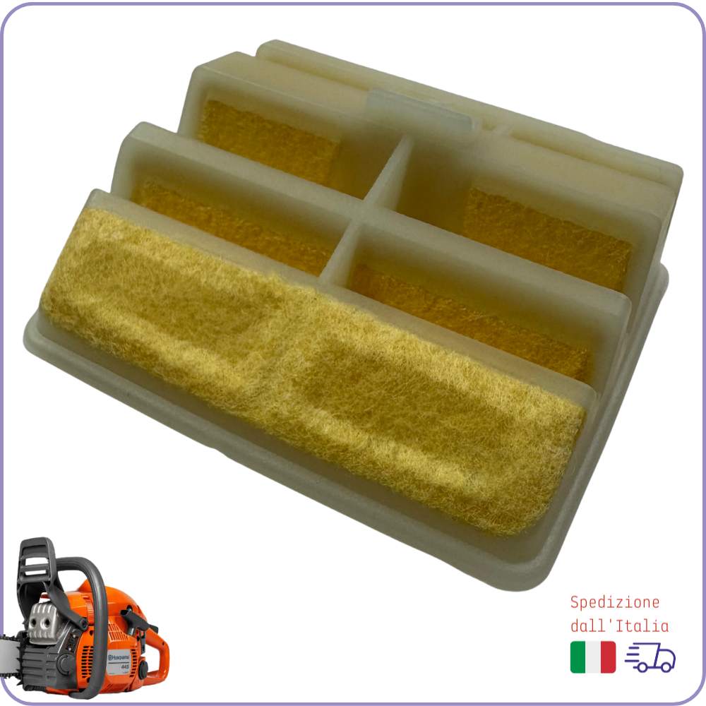 sostituzione cambio FILTRO ARIA per HUSQVARNA HU 445 445E 450 ricambi