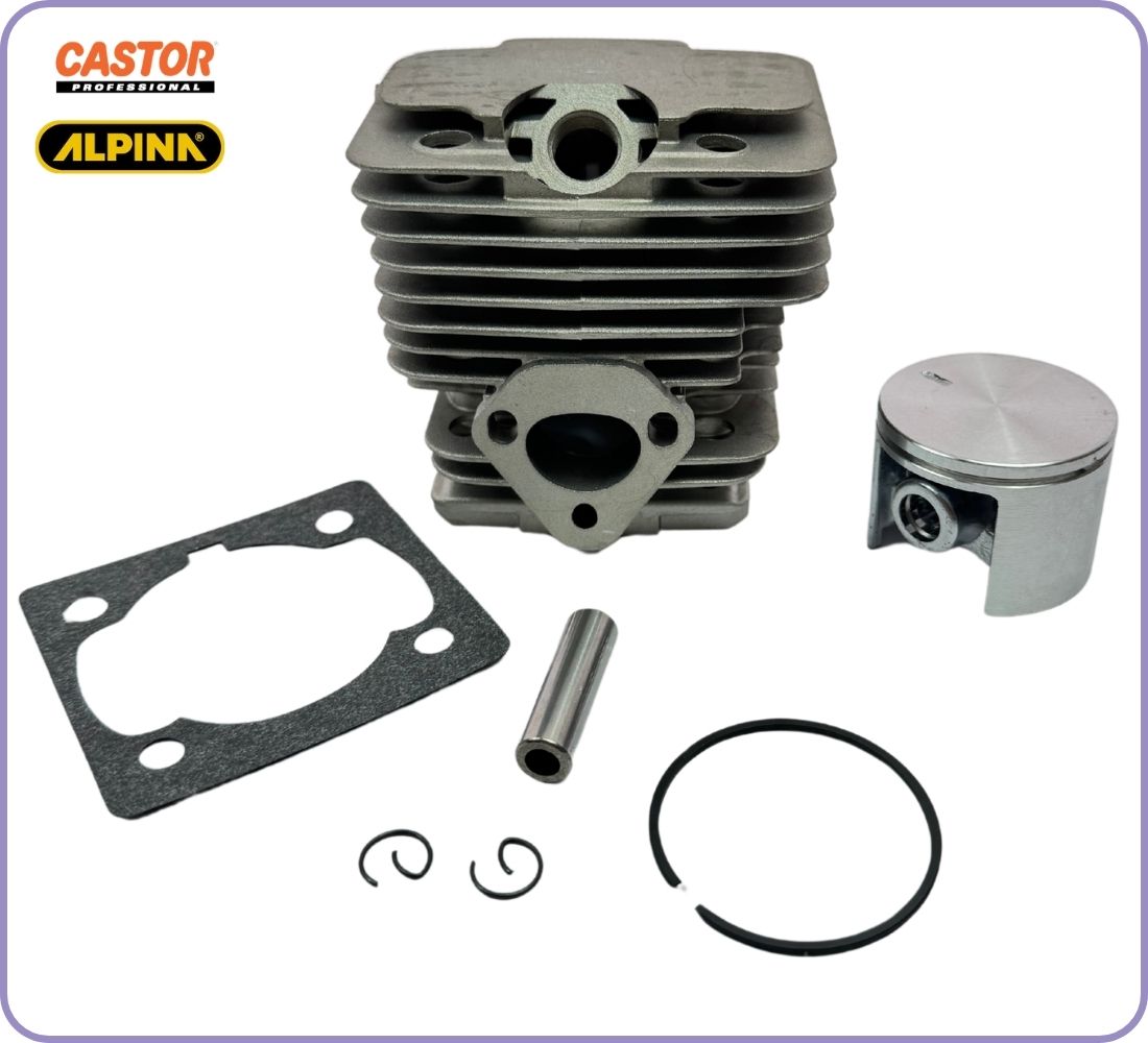 Kit Cilindro Pistone Alpina Castor Stiga VIP 52 55 CP510 Turbo 52 SB44 SB45