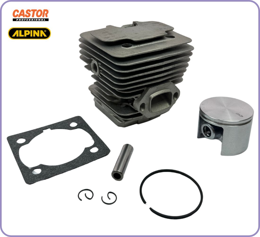 Kit Cilindro Pistone Alpina Castor Stiga VIP 52 55 CP510 Turbo 52 SB44 SB45