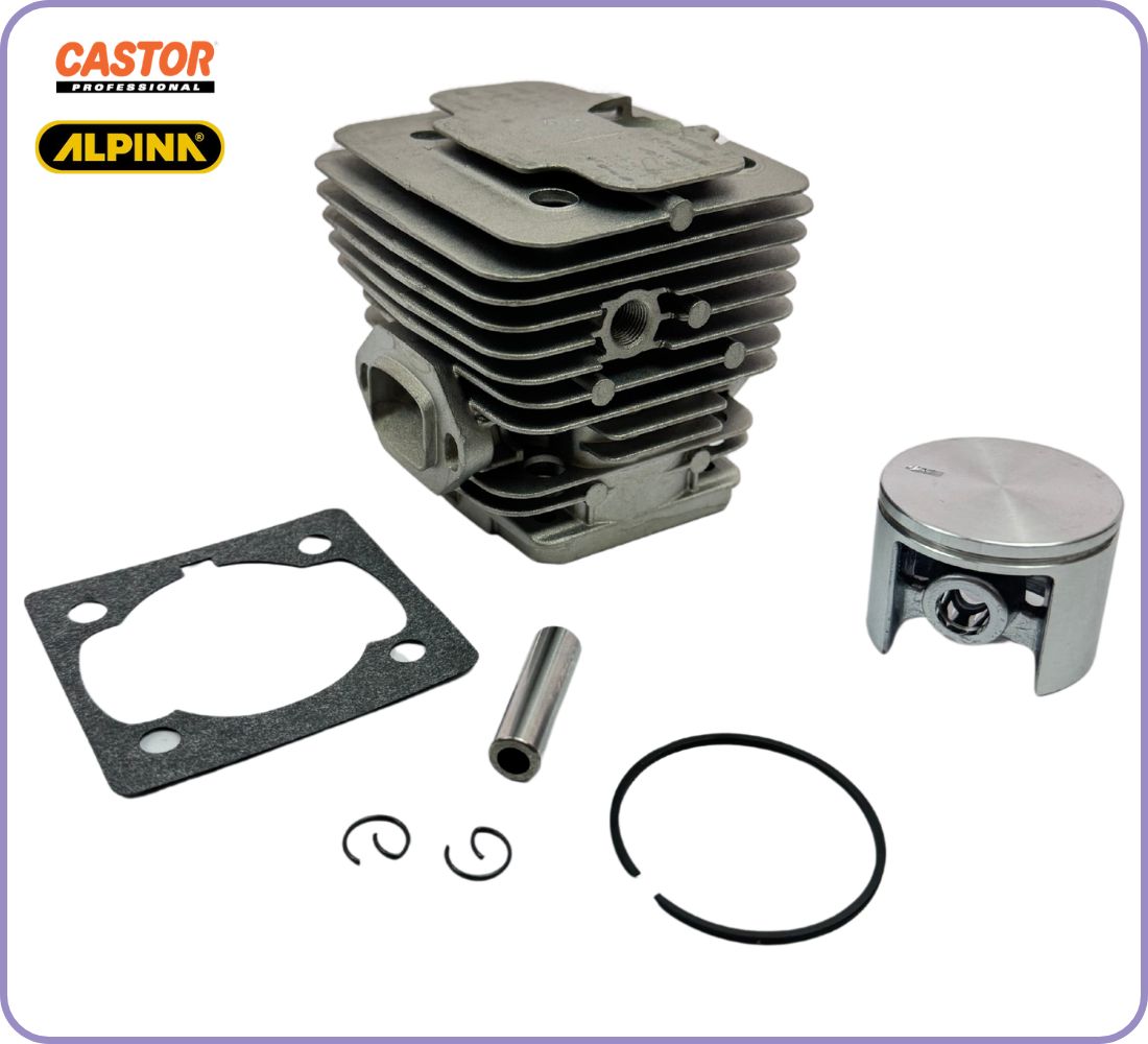 Kit Cilindro Pistone Alpina Castor Stiga VIP 52 55 CP510 Turbo 52 SB44 SB45