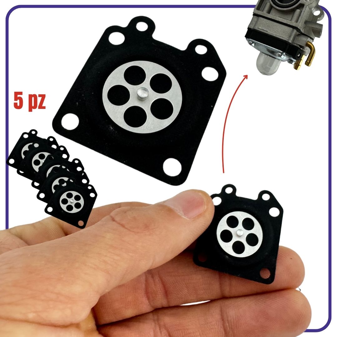 Kit de MEMBRANA carburador carburadores WALBRO wt wz para desbrozadora motosierra