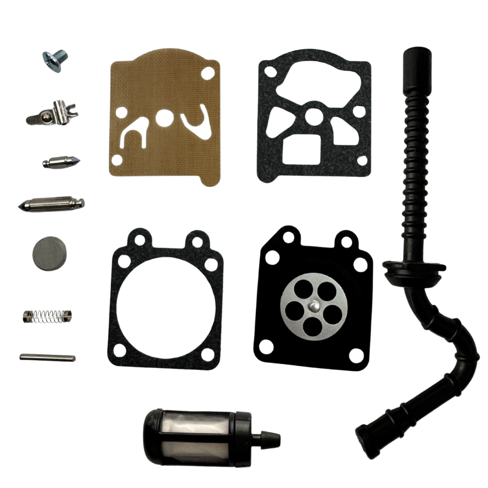 Kit riparazione membrane + Filtro e Tubo Benzina per Stihl MS 210 230 250 / 021 023 025