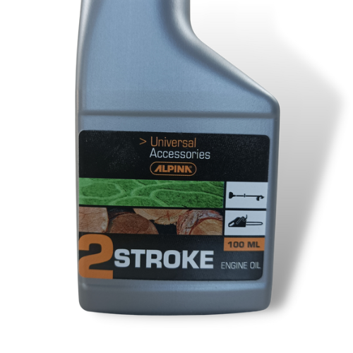 OLIO SINTETICO PER MISCELA MOTOSEGA DECESPUGLIATORE ALPINA 2STROKE 100 ml 2T  X2
