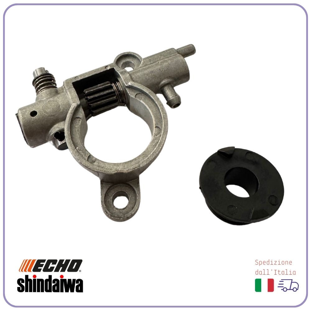 Worm gear oil pump spare parts for ECHO CS 2511 TES 251 and Shindaiwa chainsaws 