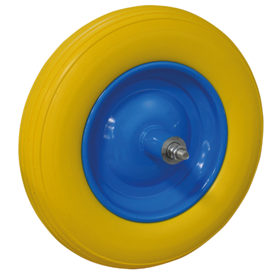 ruota per carriola in gomma piena antiforatura 