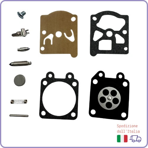 Kit riparazione membrane + Filtro e Tubo Benzina per Stihl MS 210 230 250 / 021 023 025